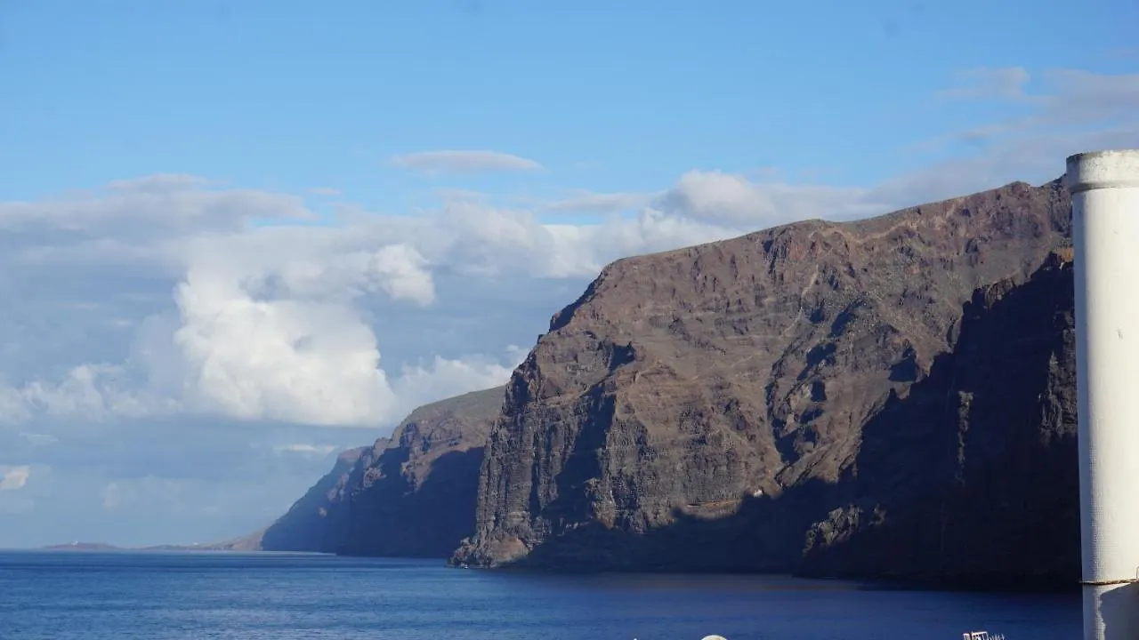 Teneryfa Los Gigantes Acantilado de los Gigantes
